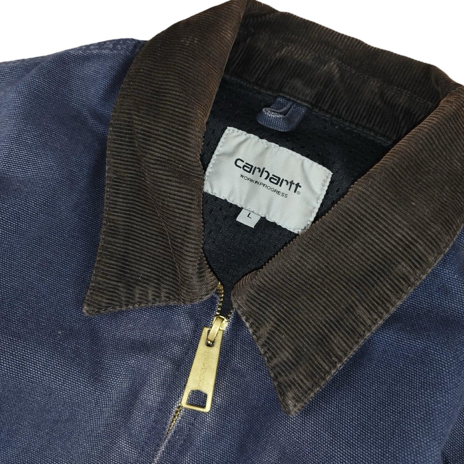 Carhartt - Veste « Détroit Jacket »bleu marine taille L - Le Saptuaire