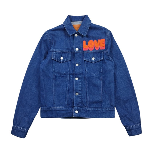 Sandro - Veste en jean LOVE taille S