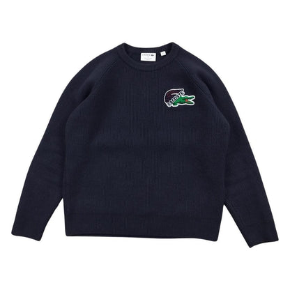 Lacoste - Pull en laine bleu marine taille S - Le Saptuaire