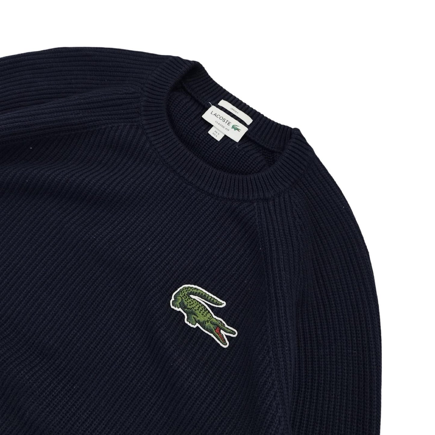 Lacoste - Pull bleu marine taille L - Le Saptuaire