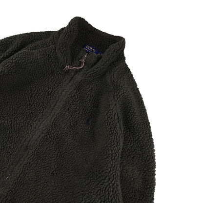 Ralph Lauren - Polaire zippée vert foncé taille M