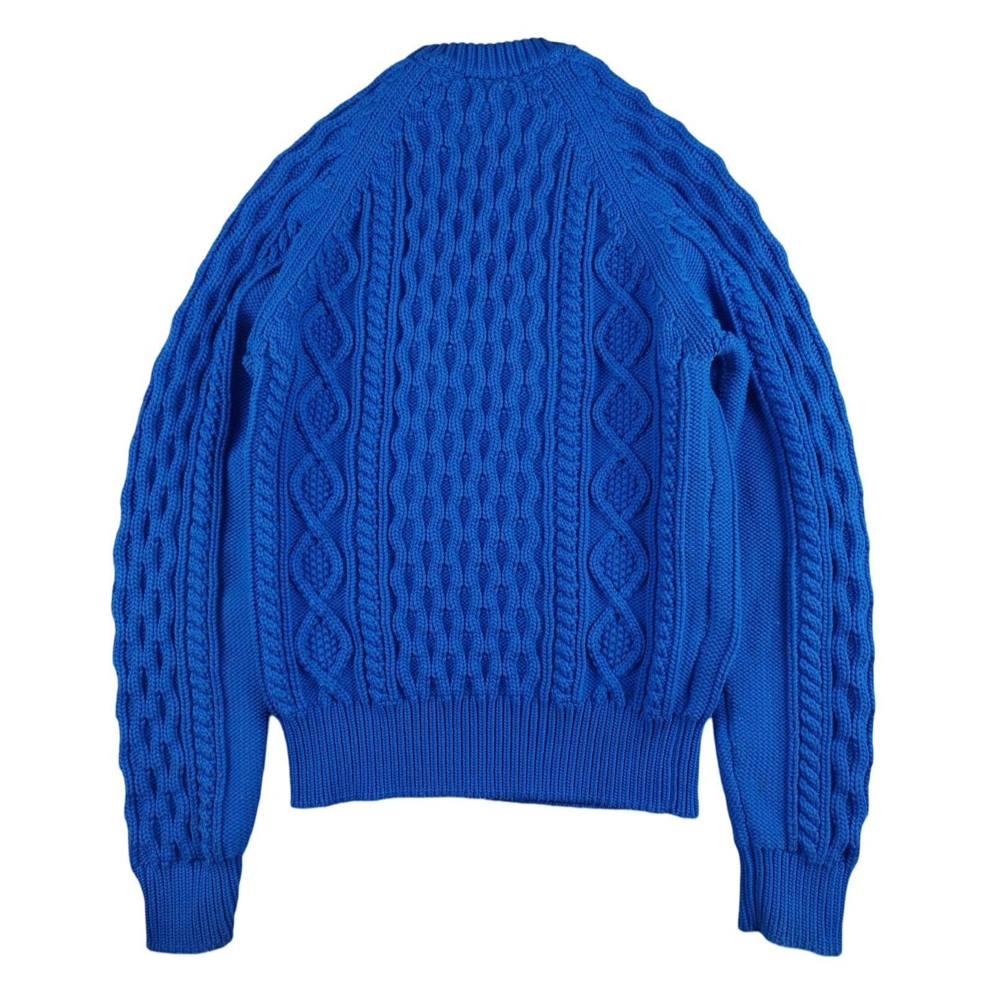 Lacoste - Pull torsadé bleu vif taille S - Le Saptuaire