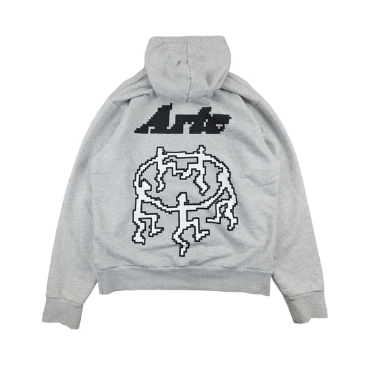 Arte - Pull à capuche gris taille XS