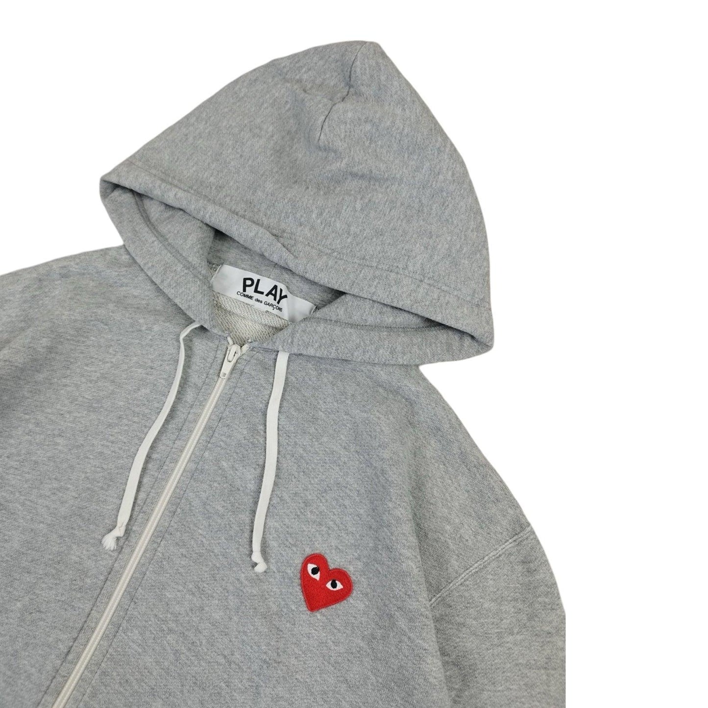 Comme des Garçons - Pull à capuche gris taille XL - Le Saptuaire