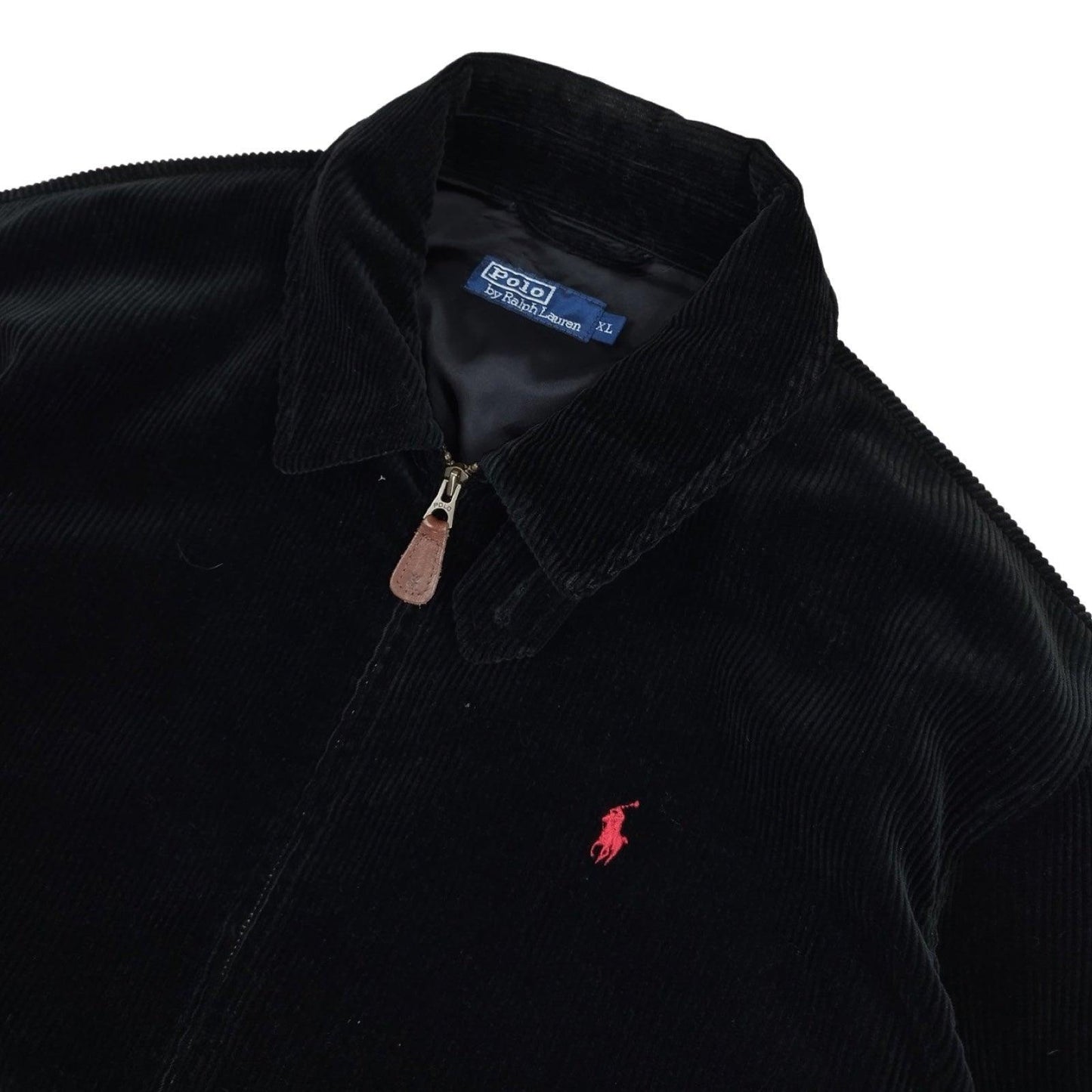 Veste Harrington en velours côtelé noire taille XL - Le Saptuaire