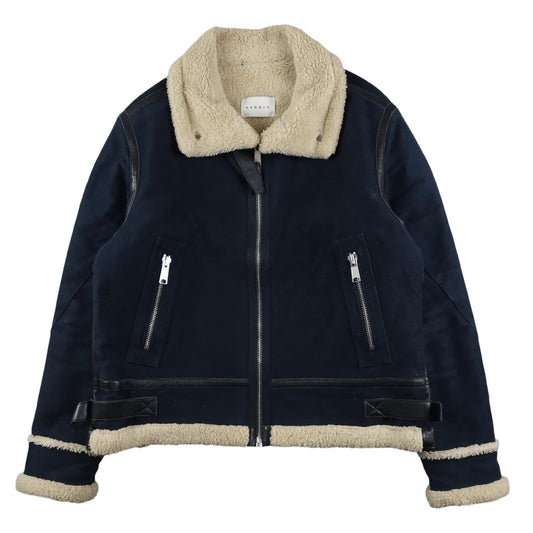 Sandro- Dufflecoat en cuir taille M - Le Saptuaire