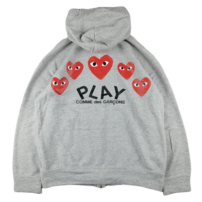 Comme des Garçons - Pull zippé à capuche taille M