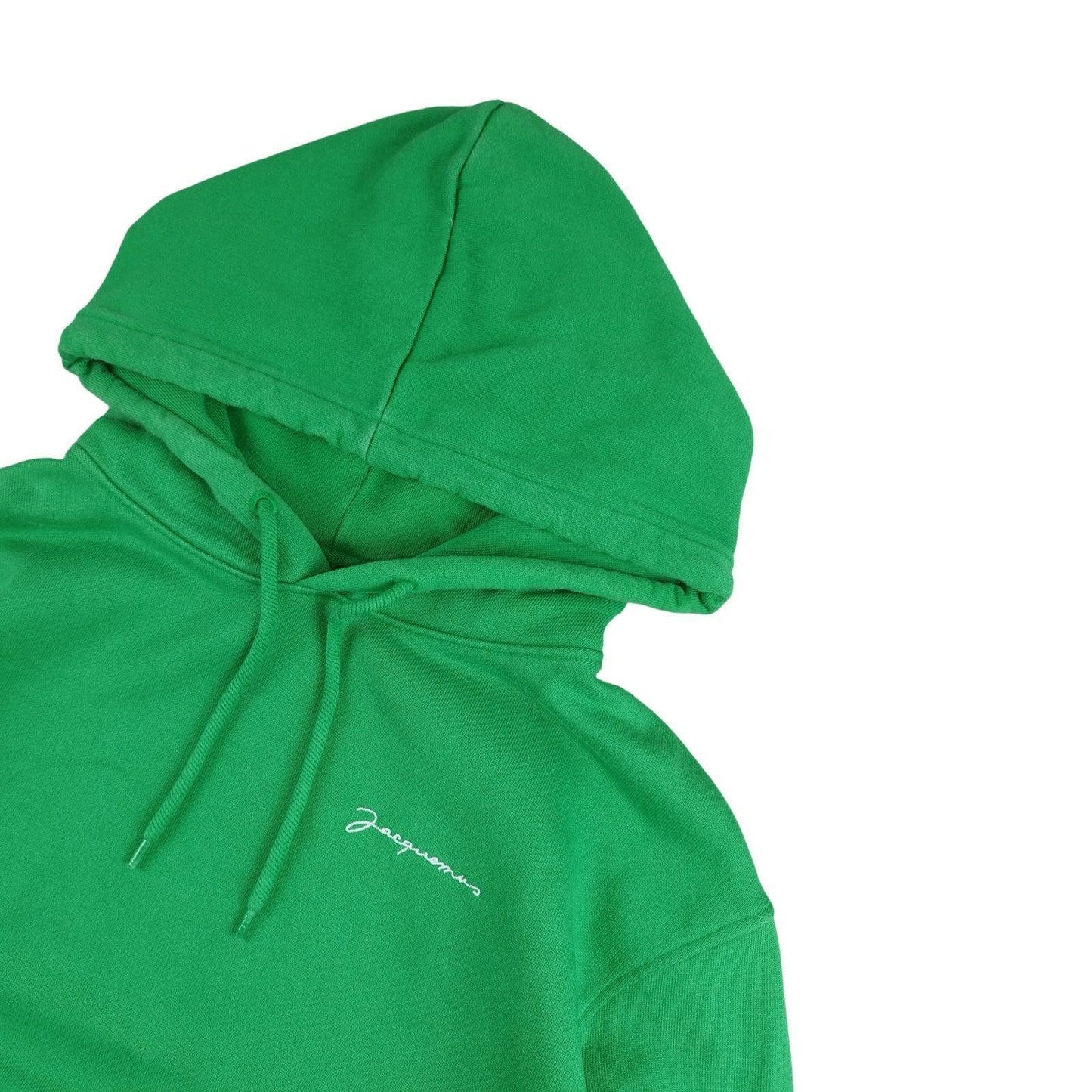 Jacquemus - Pull à capuche vert taille XS - Le Saptuaire