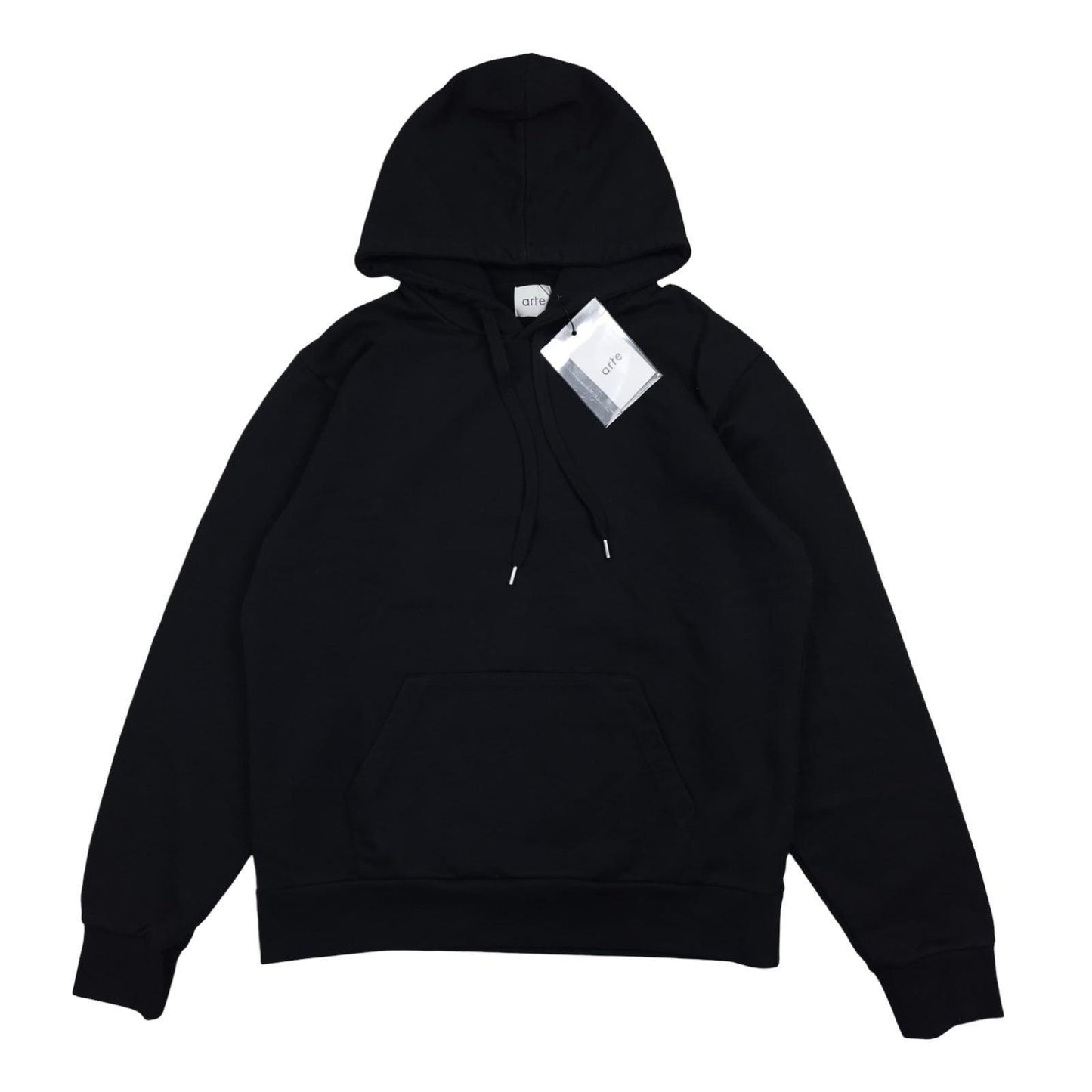 Pull à capuche noir taille L - Le Saptuaire