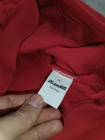 Jacquemus - Jersey rojo con capucha talla S