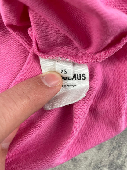 Jacquemus - T-shirt rose fuchsia taille XS - Le Saptuaire