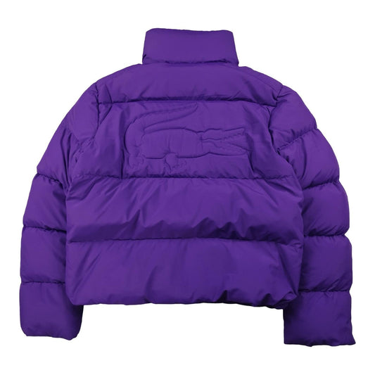 Lacoste - Doudoune courte violet taille S - Le Saptuaire