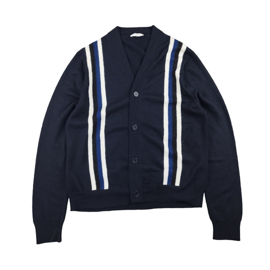 Sandro - Cardigan en laine bleu marine taille M