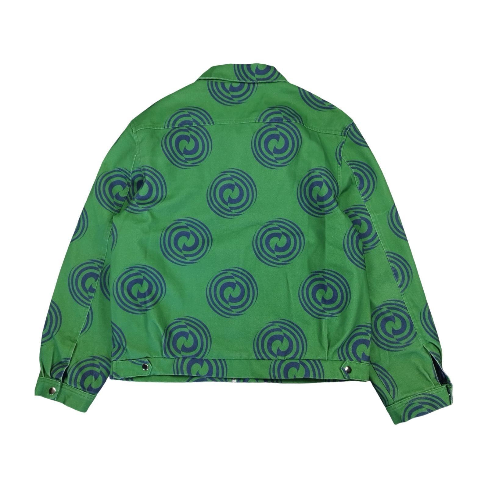 Arte - Veste à motifs spirale verte taille XL - Le Saptuaire