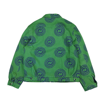 Arte - Veste à motifs spirale verte taille XL - Le Saptuaire