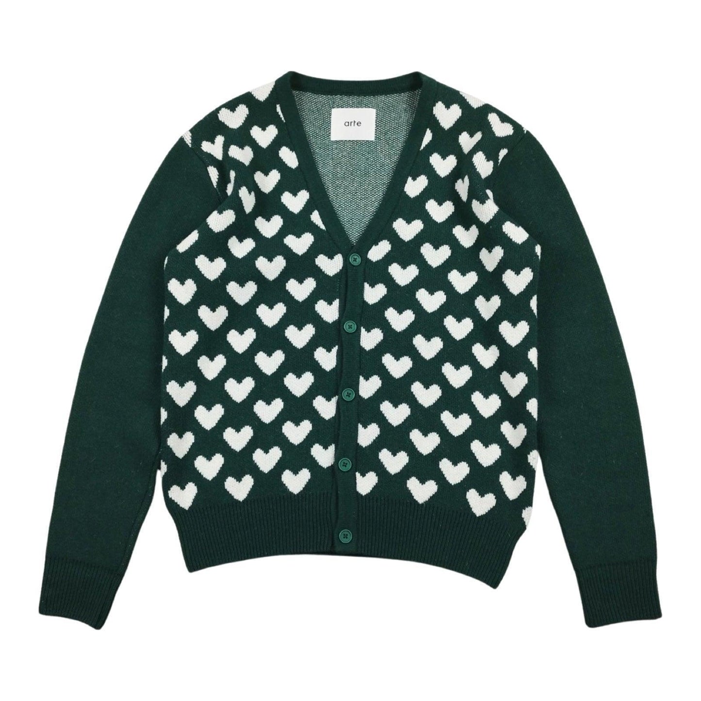 ARTE - Cardigan vert taille S - Le Saptuaire