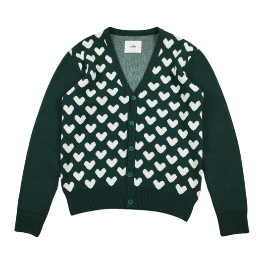 ARTE - Cardigan vert taille S - Le Saptuaire