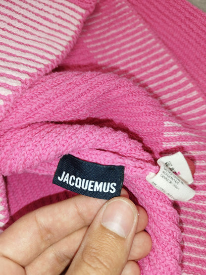 Jacquemus - Cardigan Lemone rose fluo taille M - Le Saptuaire