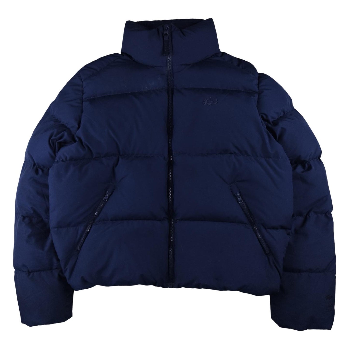 Lacoste - Navy blue down jacket size 38