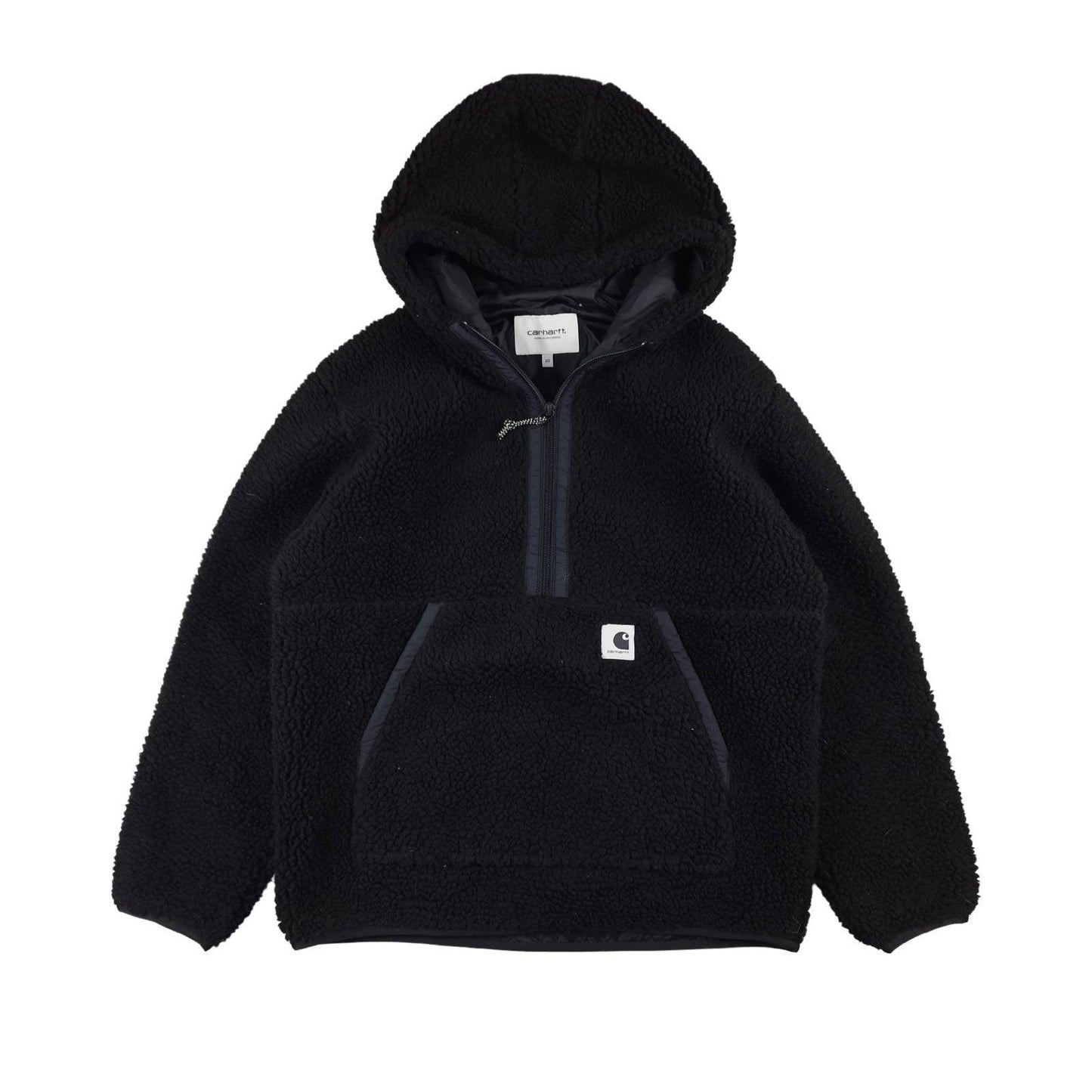 Carhartt - Polaire « W Hooded Loon Liner » à capuche noire taille XS - Le Saptuaire