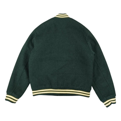 Varsity Jacket matelassée verte taille M - Le Saptuaire