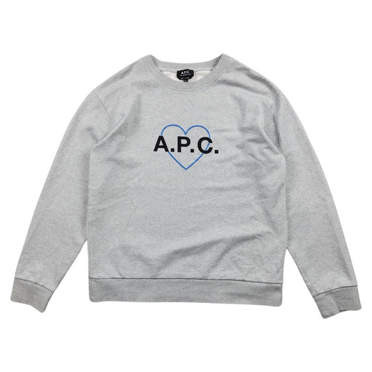 A.P.C. - Sweat gris taille XL - Le Saptuaire