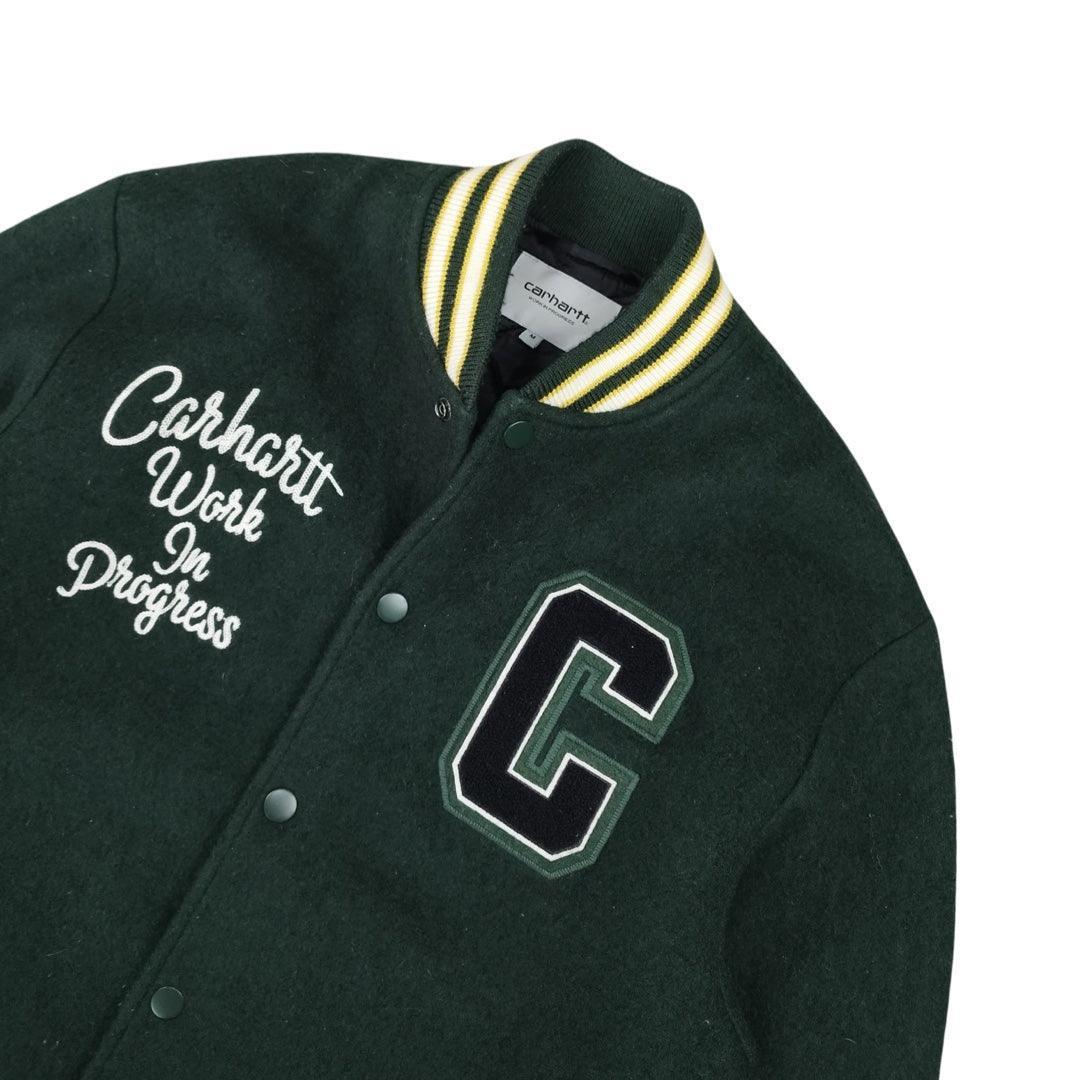 Varsity Jacket matelassée verte taille M - Le Saptuaire