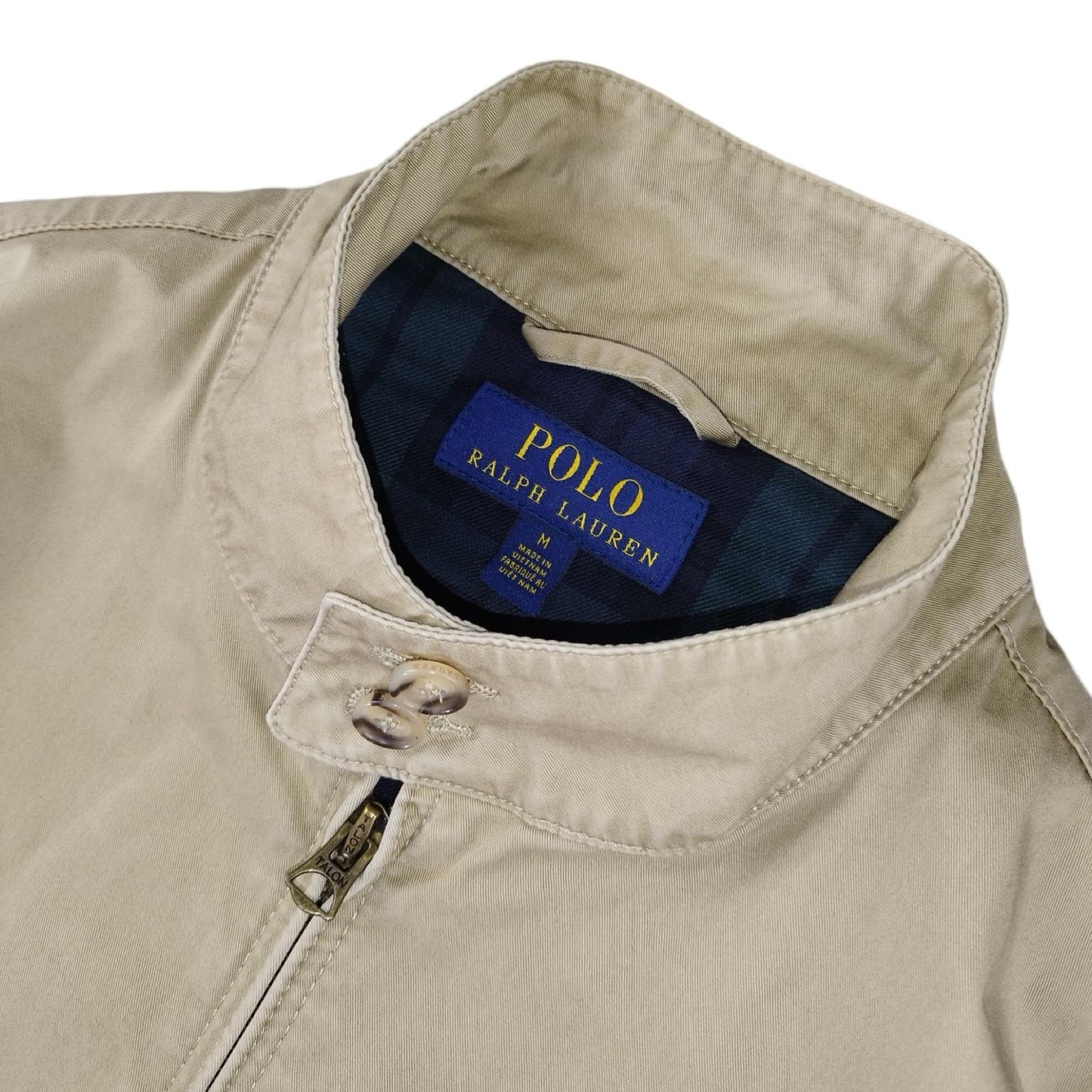 Ralph Lauren Harrington - Chaqueta color crema talla S