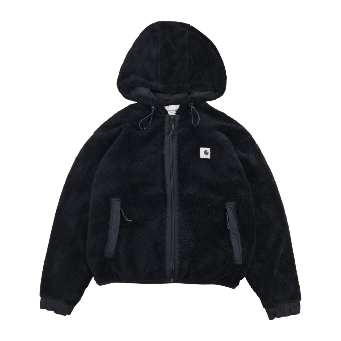 Carhatt - Polaire « W’ Hooded Mirada Jacket » zippée à capuche noire taille XS - Le Saptuaire