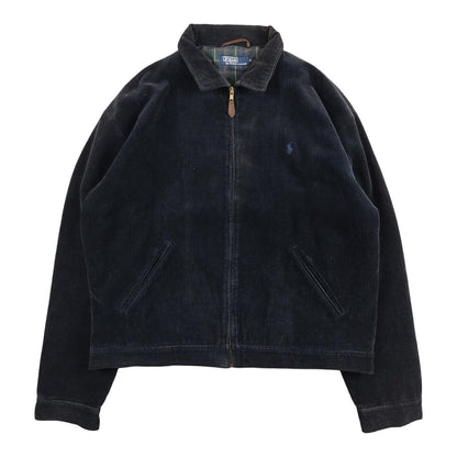 Ralph Lauren - Veste Harrington en velours côtelé marine taille XL - Le Saptuaire