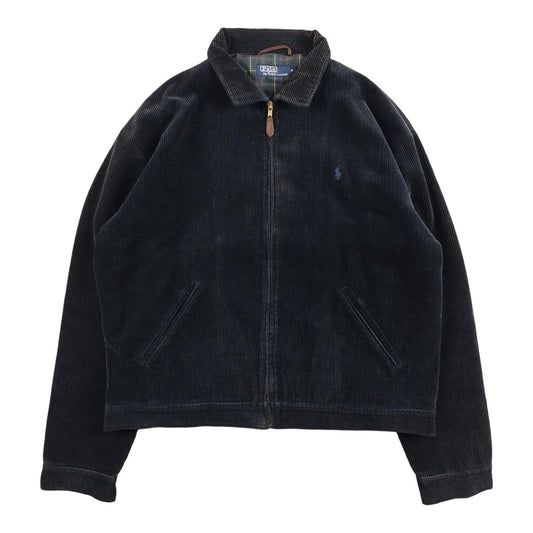 Ralph Lauren - Veste Harrington en velours côtelé marine taille XL - Le Saptuaire