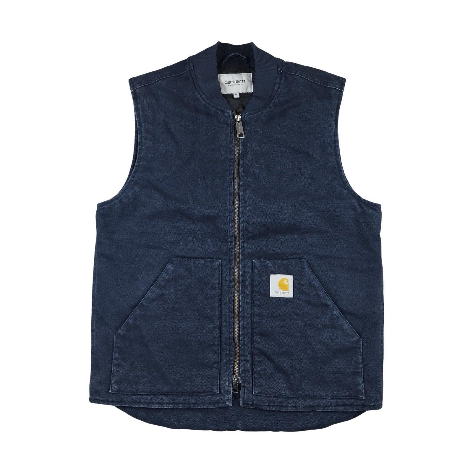 Carhartt - Veste « Artic Vest »sans manches bleu marine taille S - Le Saptuaire