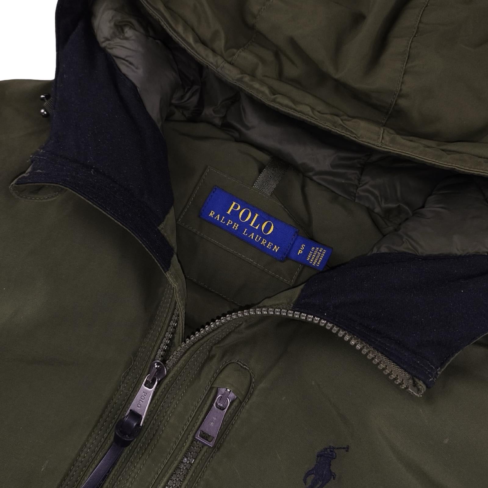 Ralph Lauren - Parka matelassée kaki taille S - Le Saptuaire