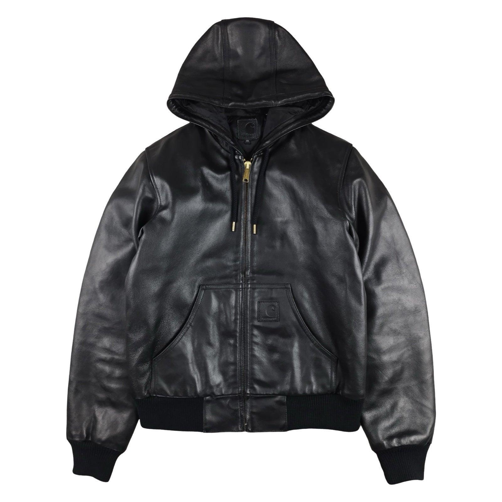 Carhartt - Veste Active Jacket en cuir noire taille S - Le Saptuaire