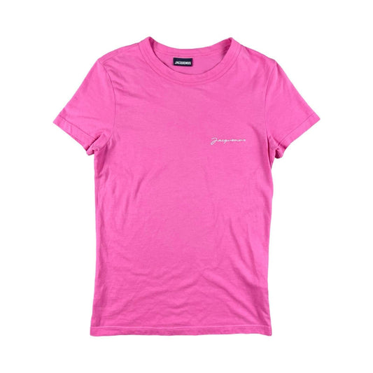 Jacquemus - T-shirt rose fuchsia taille XS - Le Saptuaire