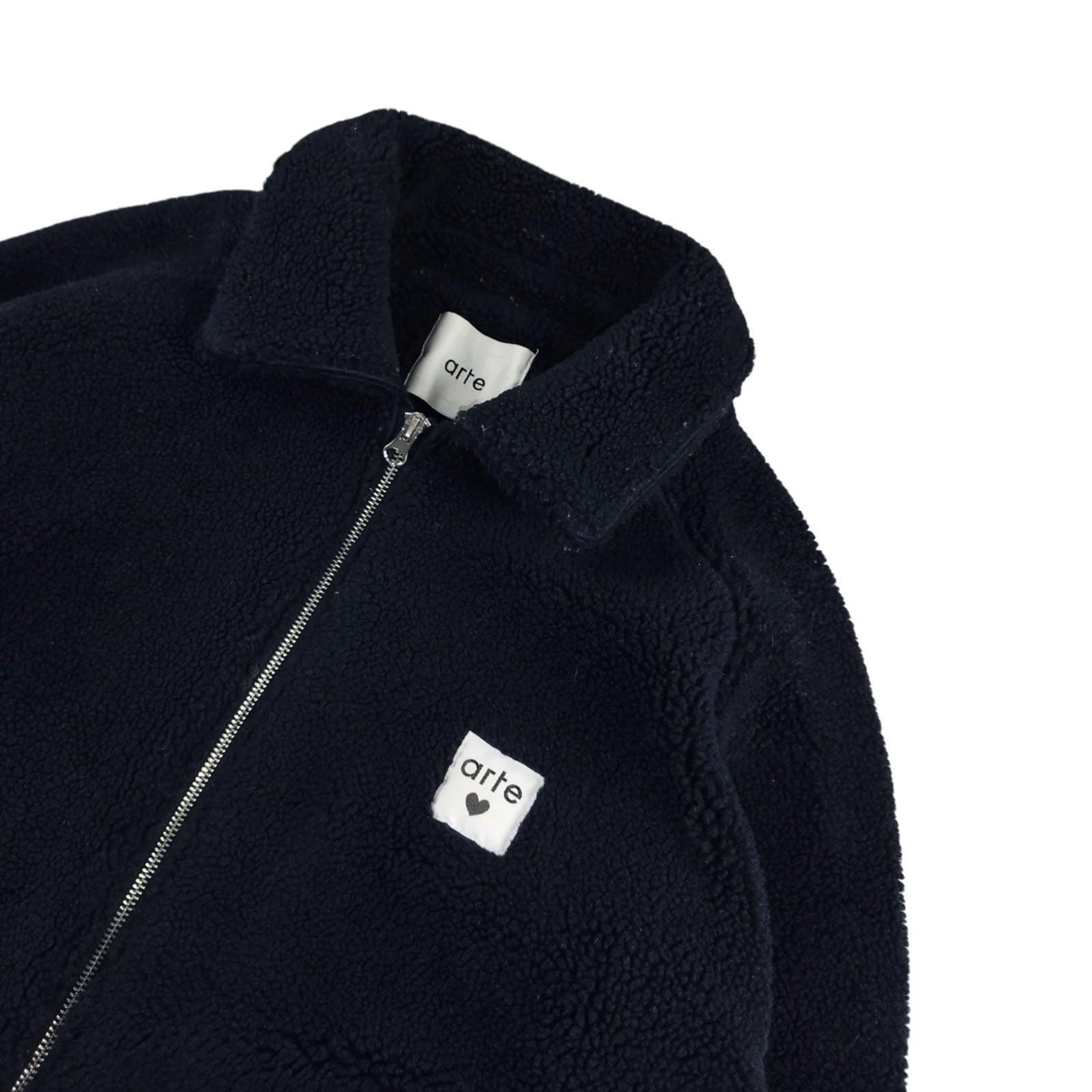 Arte - Veste polaire zippée bleu marine taille S - Le Saptuaire