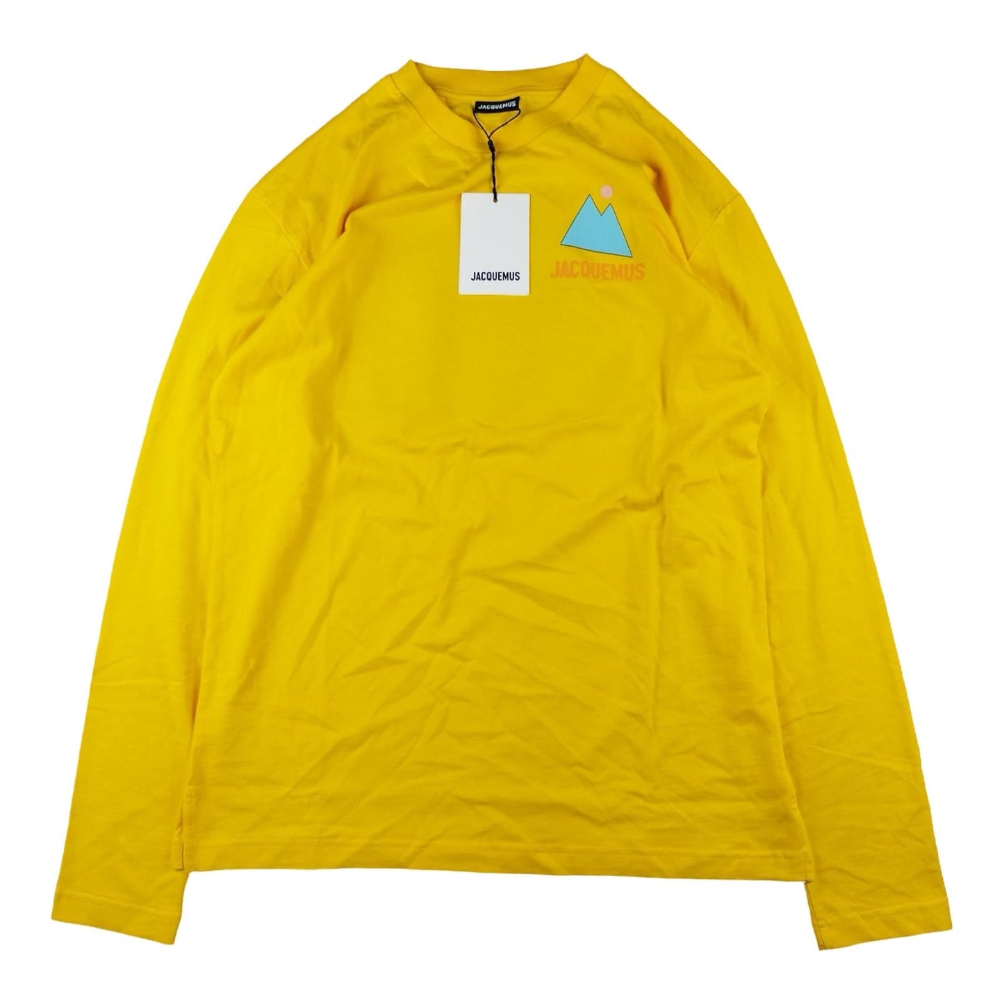 Jacquemus - Crewneck long sleeve t-shirt yellow size S