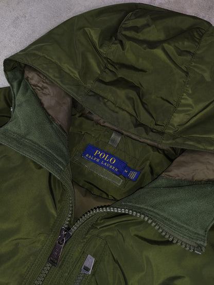 Ralph Lauren - Parka matelassée kaki taille M - Le Saptuaire