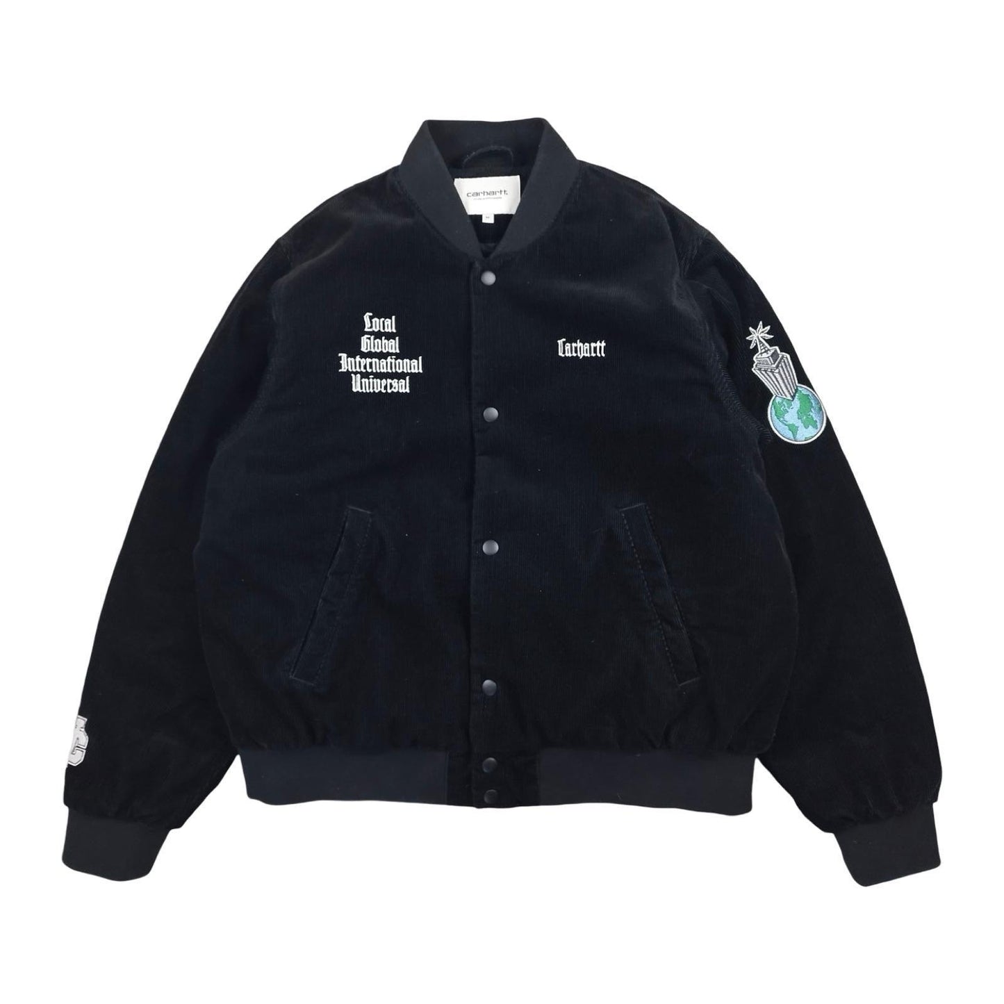 Carhatt - Varsity Jacket « W’ Letterman Jacket » noire taille M - Le Saptuaire