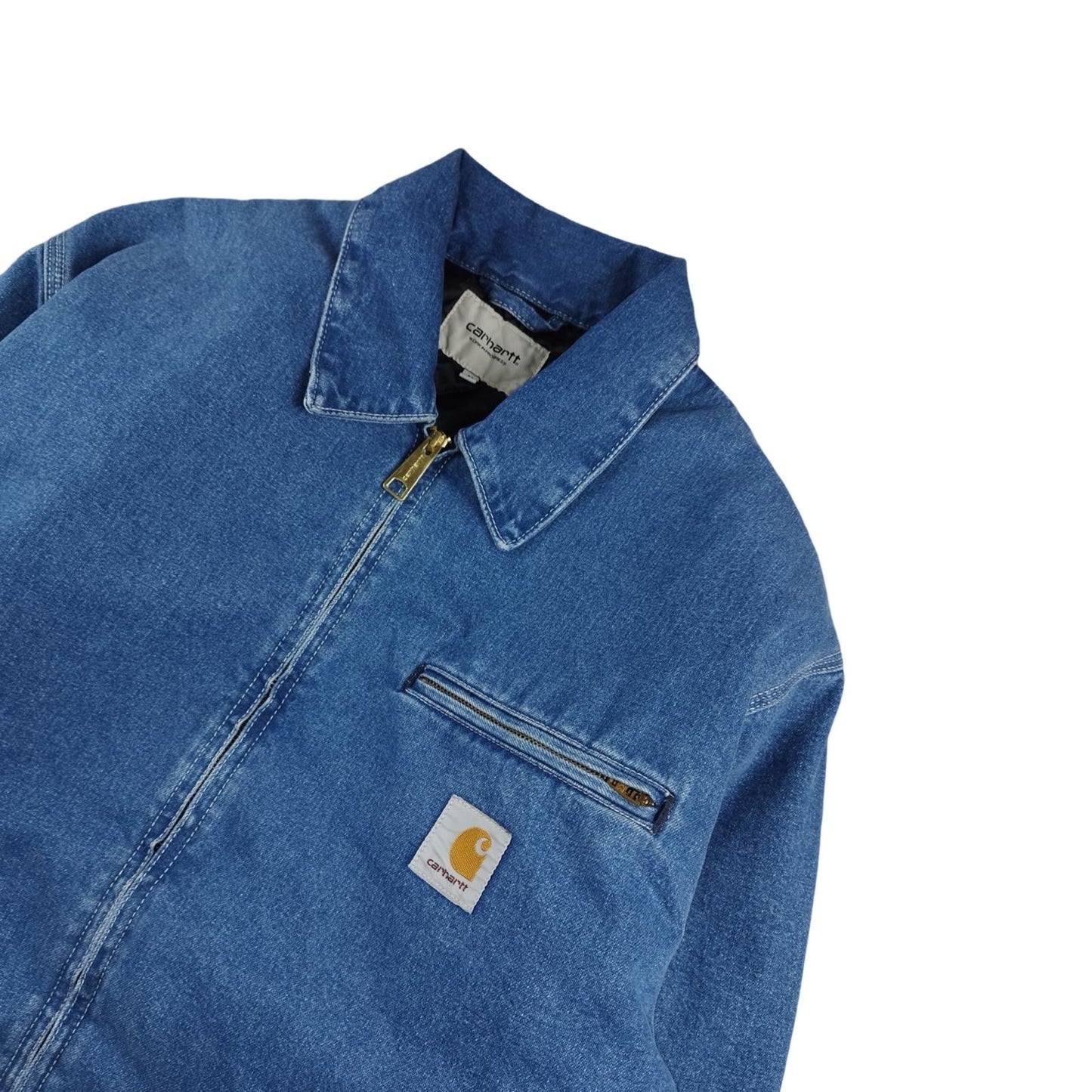 Carhartt OG Detroit Jacket - Veste en jean bleu taille M - Le Saptuaire