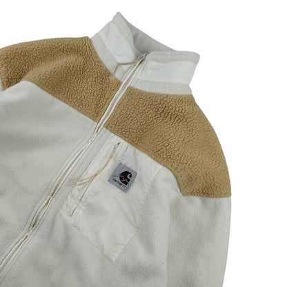 Carhartt - Polaire zippée crème et doré taille S