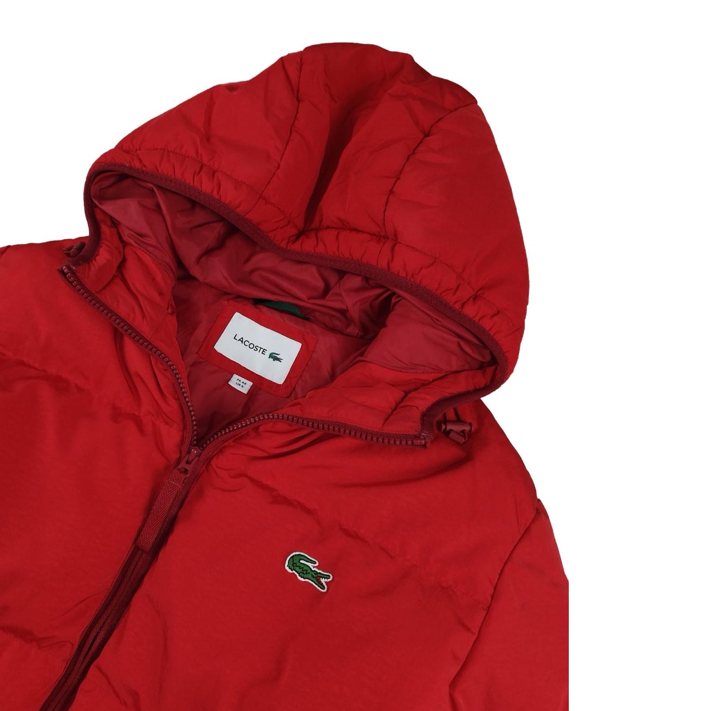 Lacoste - Doudoune rouge taille S