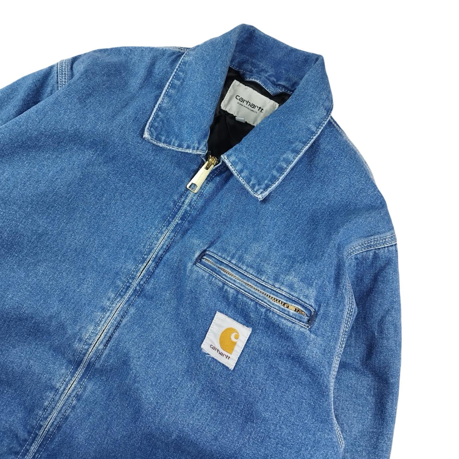 Carhartt OG Detroit Jacket - Veste bleu taille S - Le Saptuaire