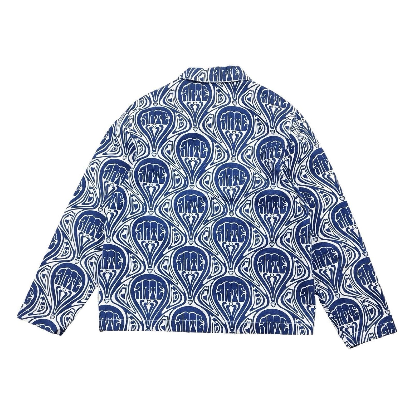 Veste à motifs bleu taille M - Le Saptuaire