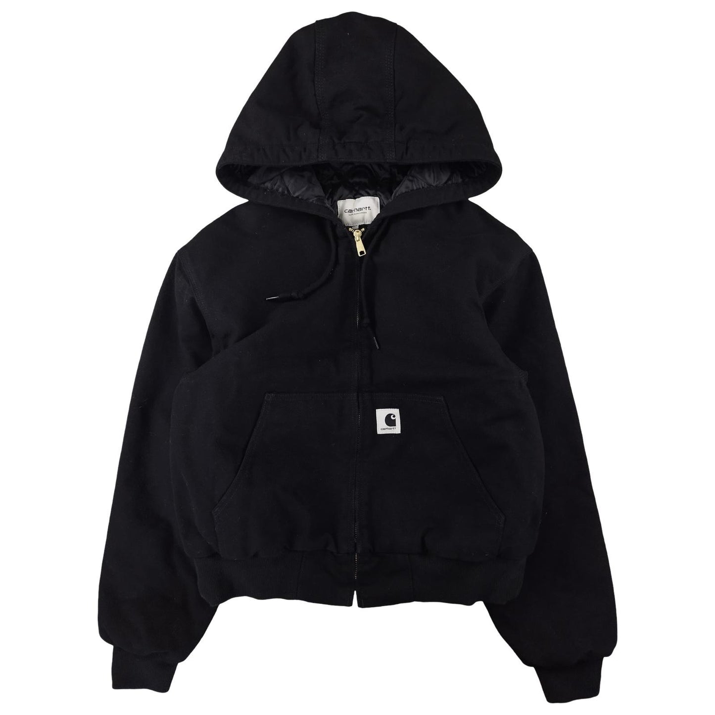 Carhartt Women OG Detroit Jacket - Black Jacket Size XS