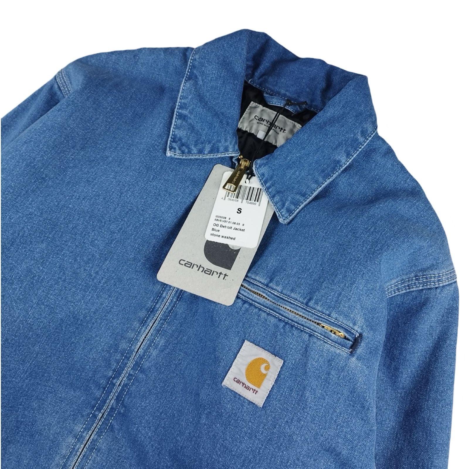 Carhartt OG Detroit Jacket - Veste en jean bleu taille S - Le Saptuaire