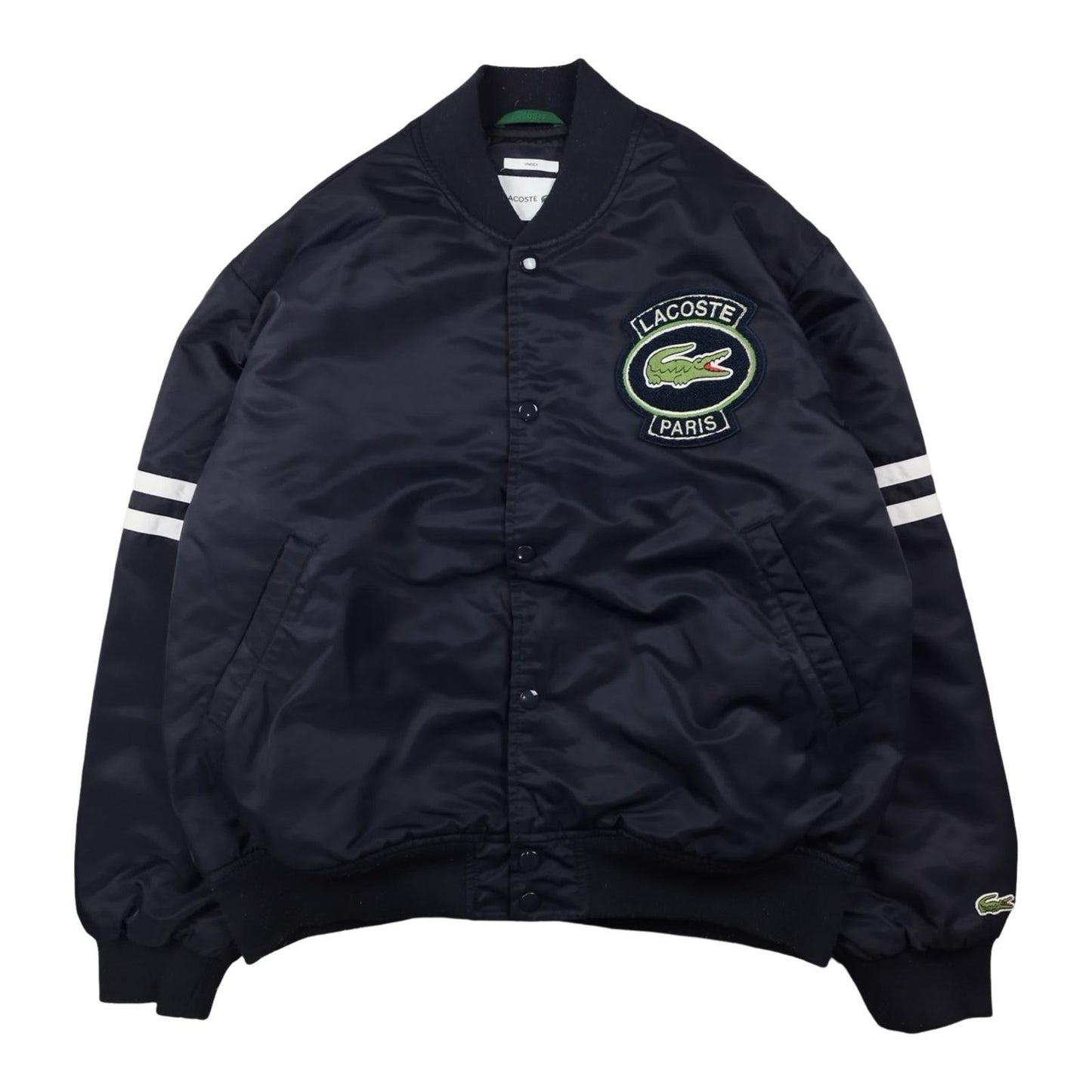 Lacoste - Bombers matelassé bleu marine taille L - Le Saptuaire