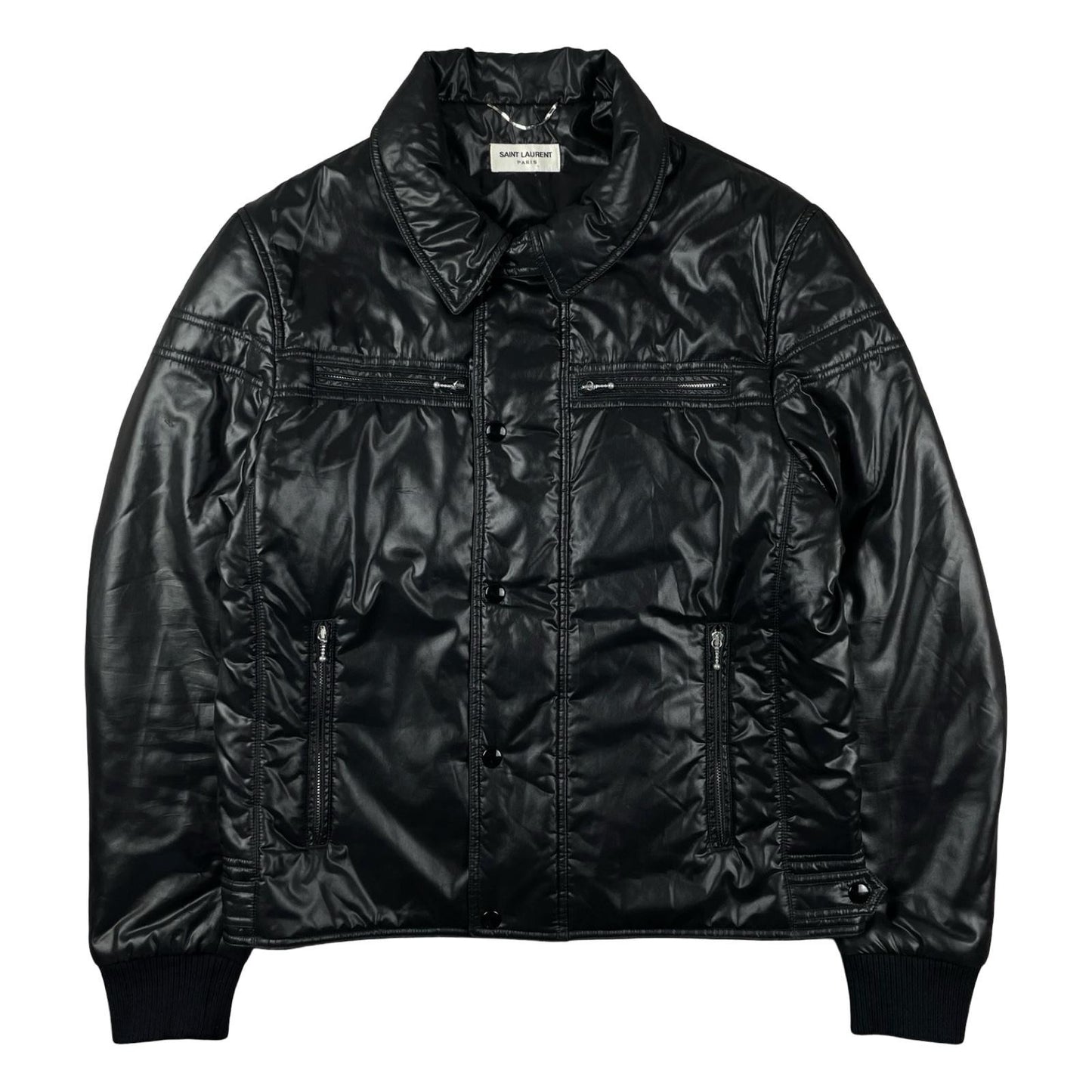 Saint Laurent - Veste doudoune noir taille L