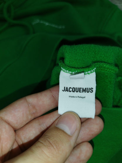 Jacquemus - Pull à capuche vert taille XS - Le Saptuaire