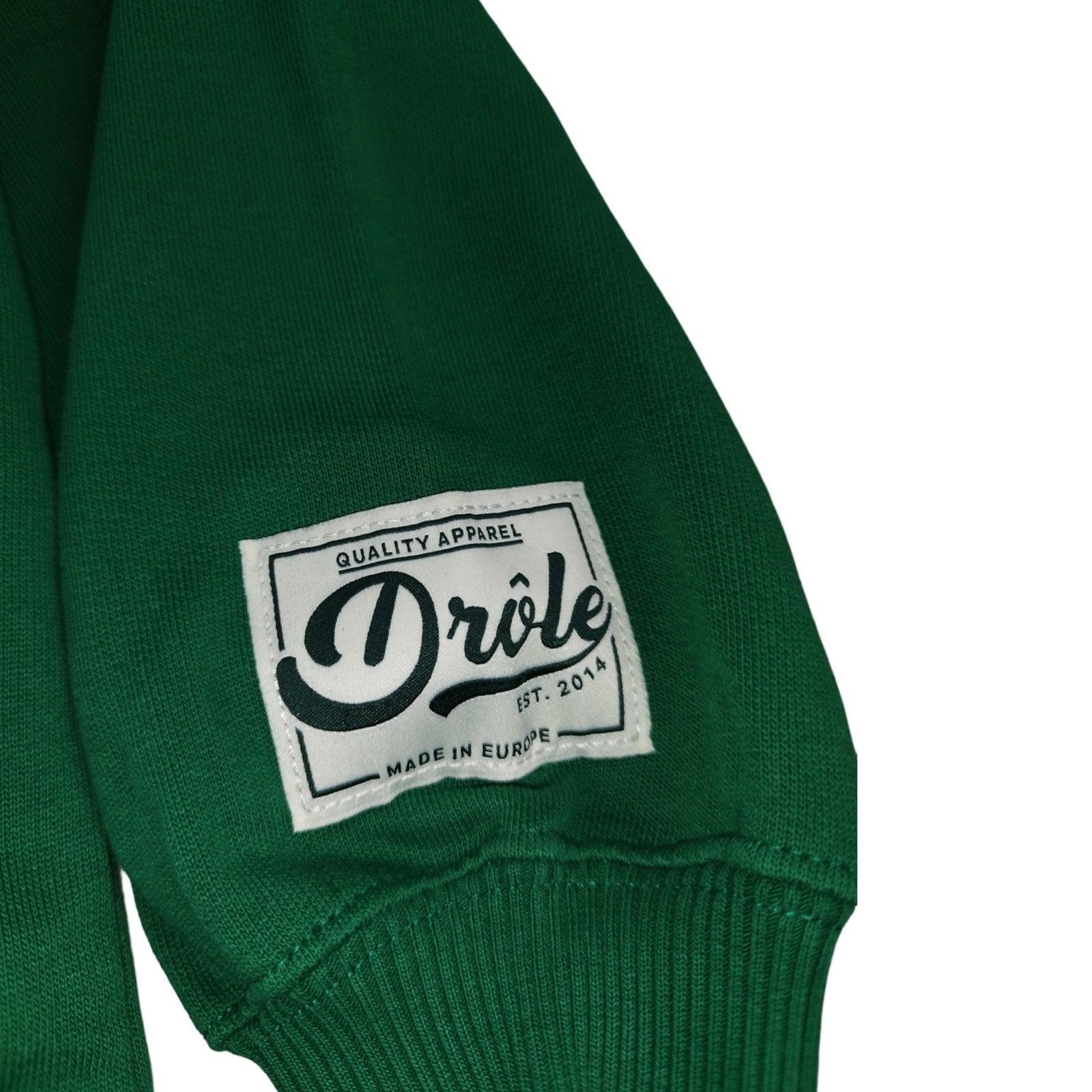 Drôle de Monsieur - Pull à capuche vert taille L - Le Saptuaire